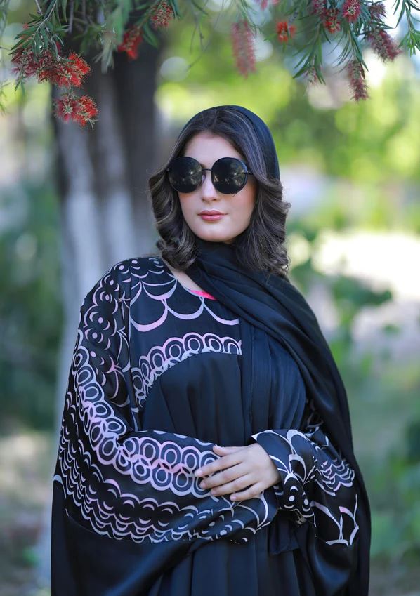 Taftan Style Abaya – Stitched