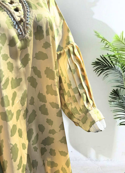 2 Piece Printed Silk - Unstitched