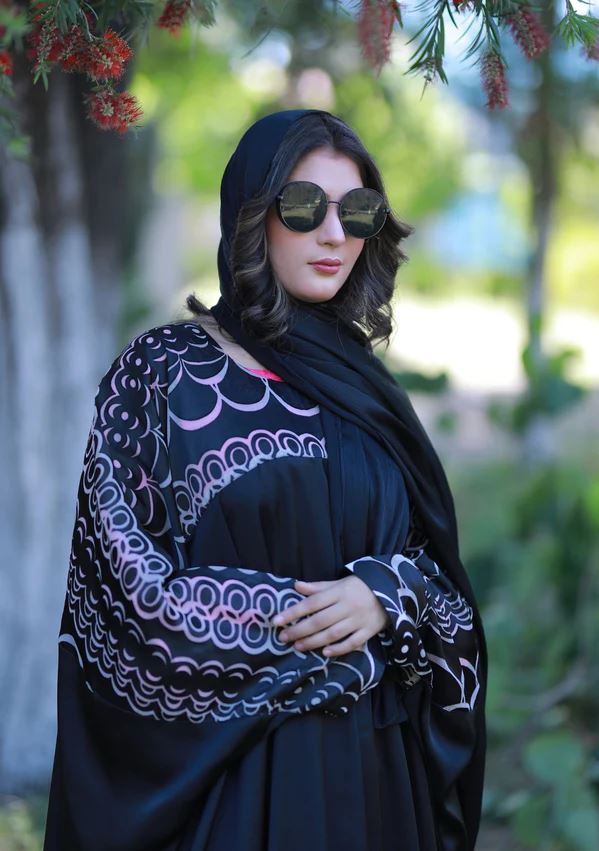 Taftan Style Abaya – Stitched